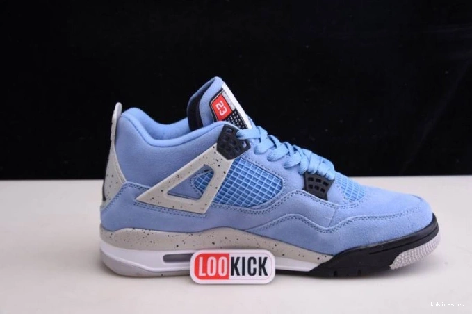 Rep TB JORDAN 4 AIR Blue CT8527-400 University 0629